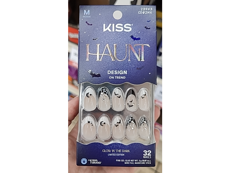 Kiss Haunt Press On Nails, HalloQueen, M, 32 Count