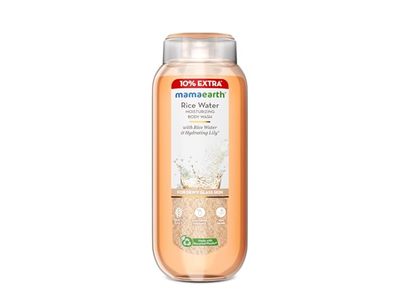 Mamaearth Rice Water Moisturizing Body Wash with Hydrating Lily, 275 mL