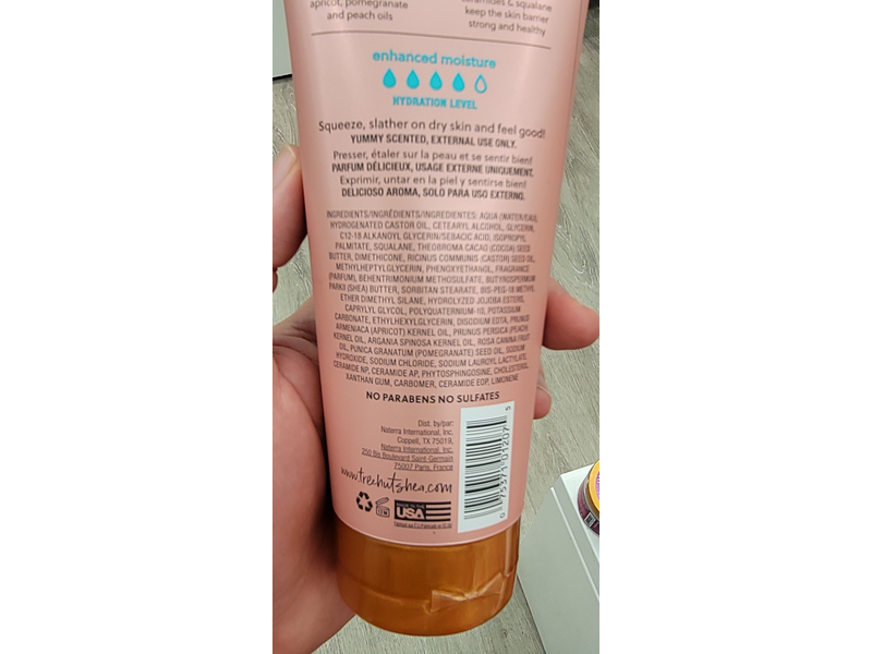 Tree Hut Moisturizing Body Lotion, Moroccan Rose, 8.5 fl oz/251 mL