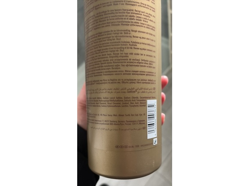 System Professional Luxe Oil Keratin Protect Shampoo, Lipid Code L1, 1 L