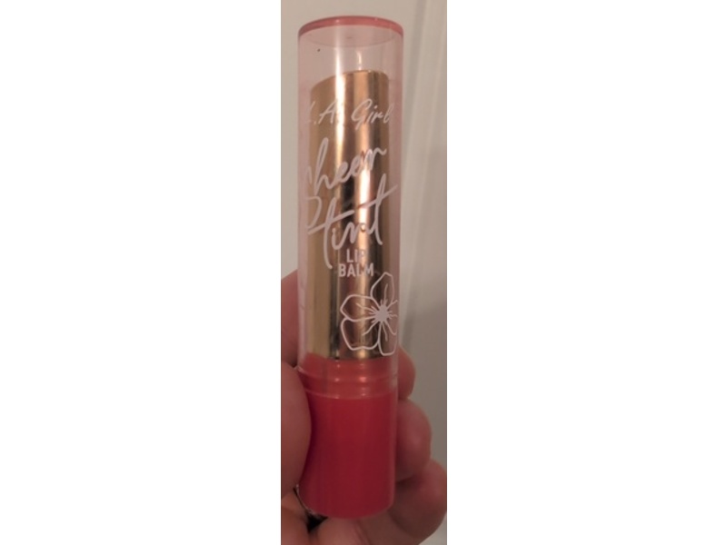 L.A. Girl Sheer Tint Lip Balm, Sheer Nude, 0.07 oz/2 g