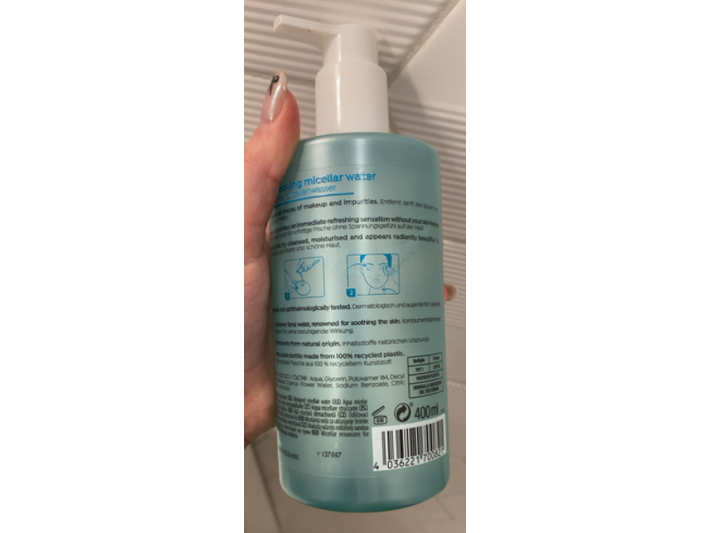 Douglas Essential Make-Up Removing Micellar Water, Cornflower Floral, 400 mL