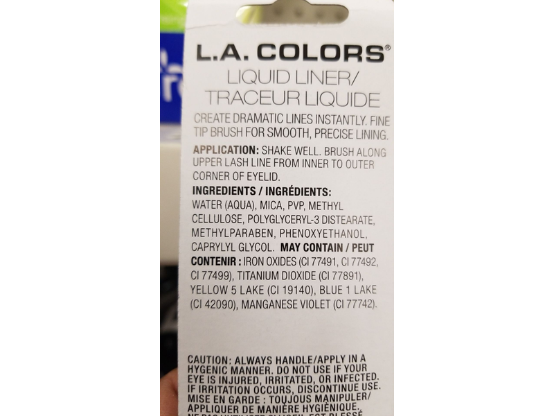 LA Colors Metallic Liquid Liner, Metallic Lavender, 0.08 fl oz