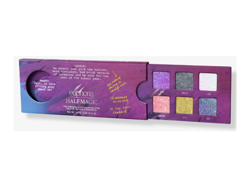 Euphoria x Half Magic Eyeshadow Palette, 0.04 oz/1 g