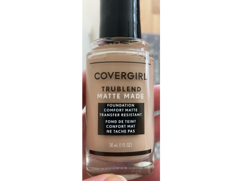 Covergirl TruBlend Matte Made Liquid Foundation, M15 Buff Beige, 1 fl oz/30 mL