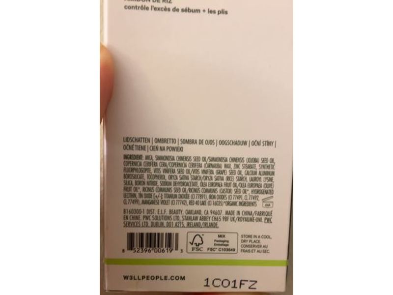 W3ll People Power Palette Eyeshadow, Violet, 0.26 oz/7.5 g