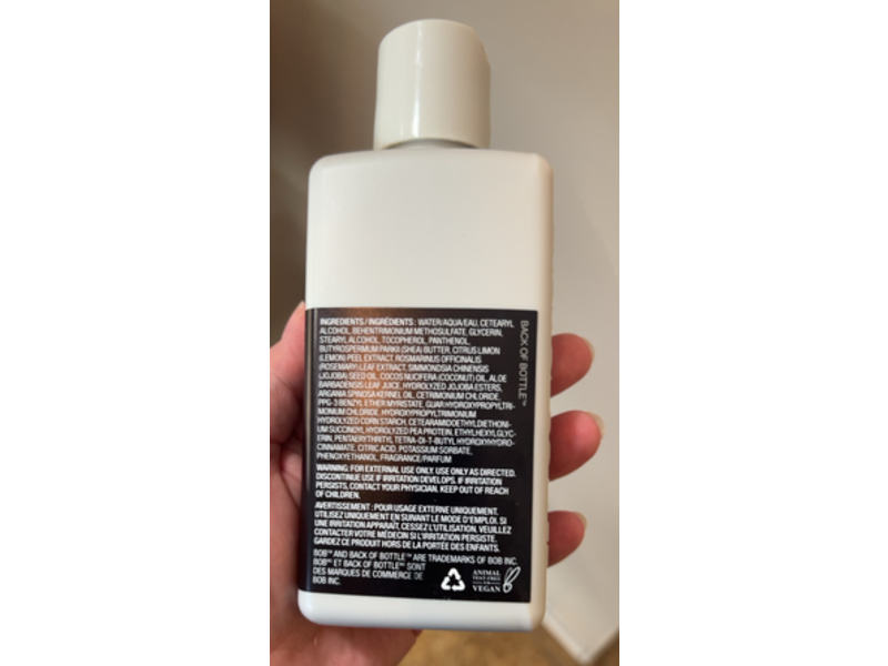 Bob Refine Intervention Conditioner, Jojoba Esters + Shea Butter & Coconut Oil, 6.7 fl oz/200 mL