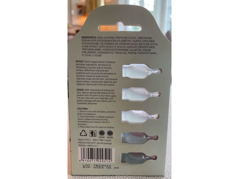 Mond'sub Essence Alga Pore Refining, 1 mL, 5 count