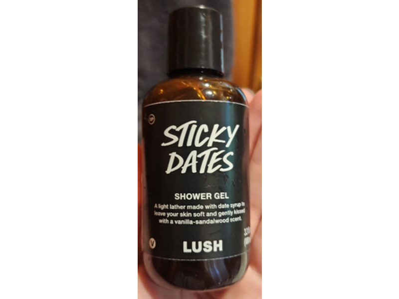 Lush Sticky Dates Shower Gel, 3.3 fl oz/100 mL