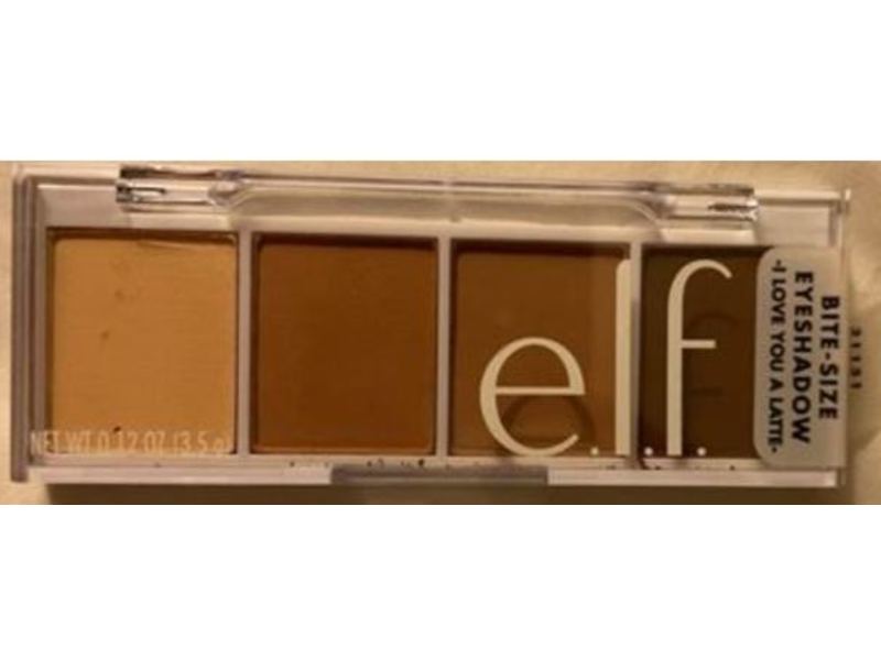 e.l.f Cosmetics Bite Size Eyeshadow, I Love You A Latte, 0.12 oz/3.5 g