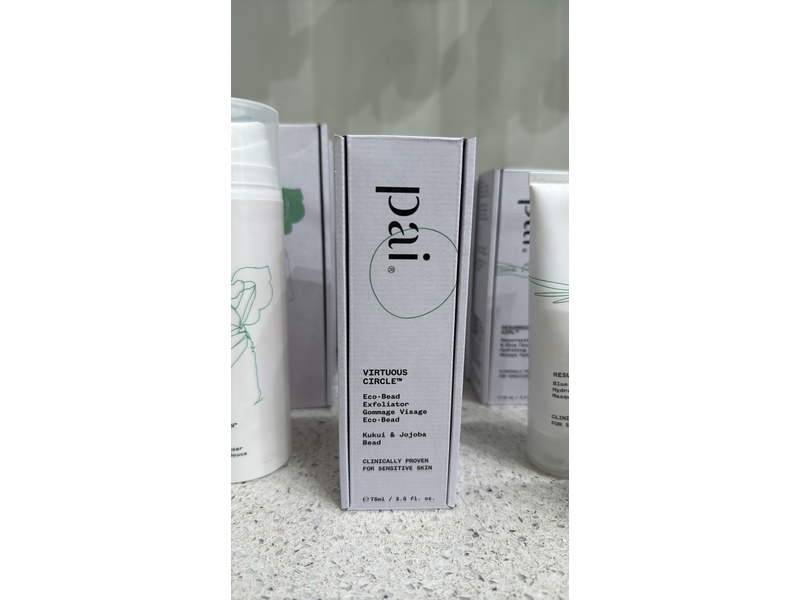 Pai Skincare Virtuous Circle Exfoliator, Kukui & Jojoba Bead, 2.5 fl oz/7.5 mL