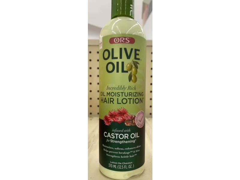 ORS Olive Oil Incredibly Rich Oil Moisturizing Hair Lotion, 12.5 fl oz/370 mL