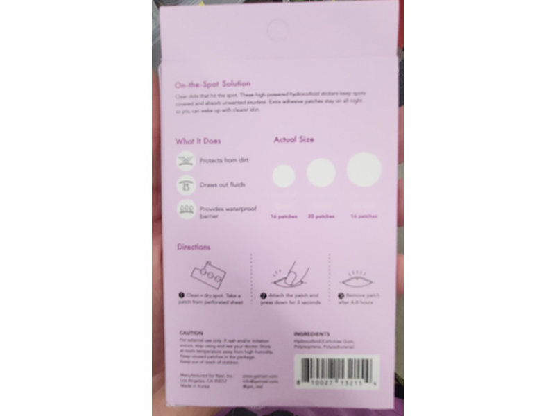 Rael Miracle Overnight Spot Cover, 52 Count