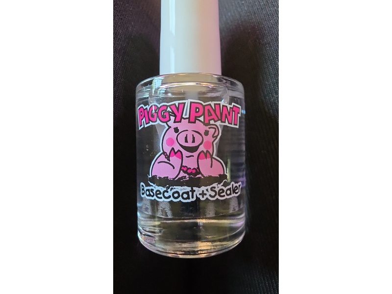 Piggy Paint Basecoat + Sealer, 0.33 fl oz/10 mL