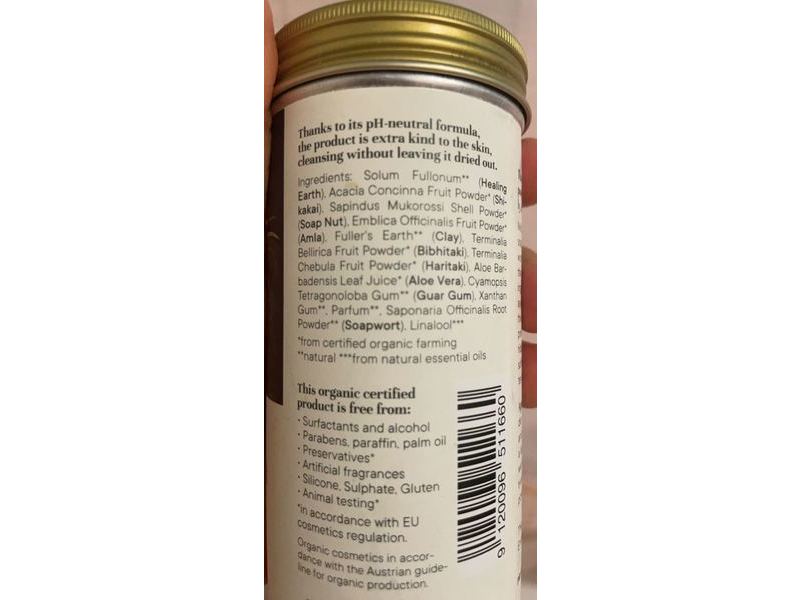 Eliah Sahil Organic Shower Powder, Coconut Hibiscus, 90 g