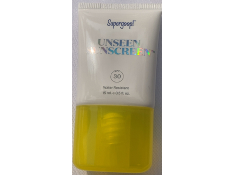 Supergoop Unseen Sunscreen, SPF 30, 0.5 fl oz/15 mL