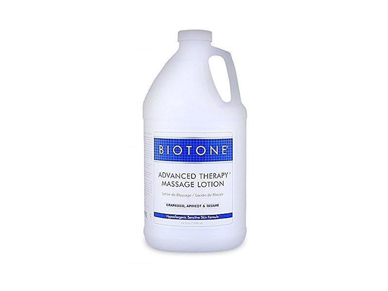 Biotone Advanced Therapy Massage Lotion, Grapeseed, Apricot & Sesame, 64 fl oz/1888 mL