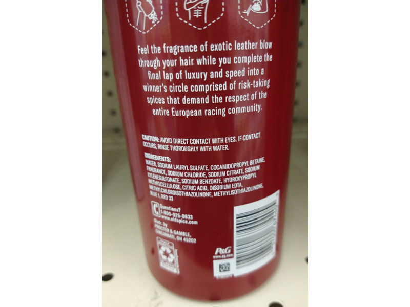 Old Spice Body Wash, Dynasty Cologne, 16.9 fl oz/500 mL