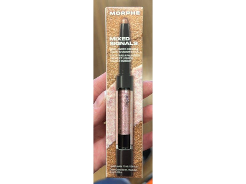 Morphe Mixed Signals Dual Ended Cream & Liquid Shadow Stick, Lover & Fighter, 0.06 fl oz/1.9 mL