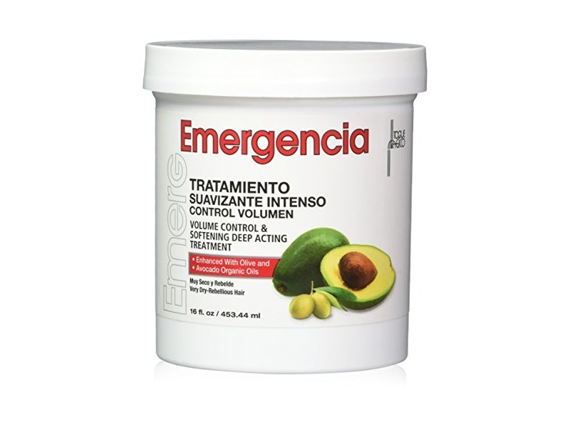 Emergencia Volume Control & Softening Deep Acting Treatment, Olive & Avocado, 16 fl oz/453.44 mL
