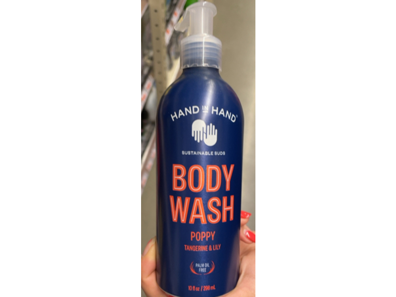 Hand In Hand Body Wash, Tangerine & lIly, 10 fl oz/296 mL