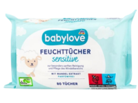 Dm Baby Love Wet Wipes, Almond Extract, 80 Count - Image 2