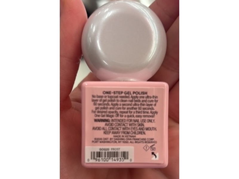 Dashing Diva One Gel Nail Polish, Frost, 0.33 fl oz/10 mL