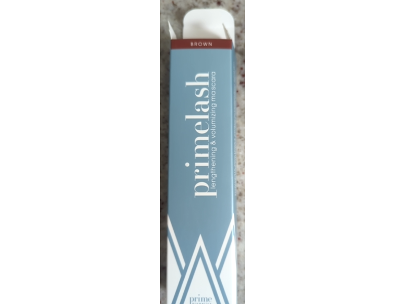 Prime Prometics Primelash Lengthening & Volumizing Mascara, Brown, 0.2 oz/6 mL