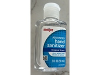 Meijer Advanced Hand Sanitizer, Original Scent, 2 fl oz/59 mL - thumbnail 2