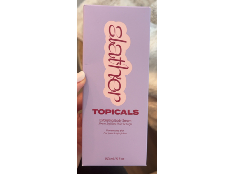 Topicals Slather Exfoliating Body Serum, 5 fl oz/150 mL