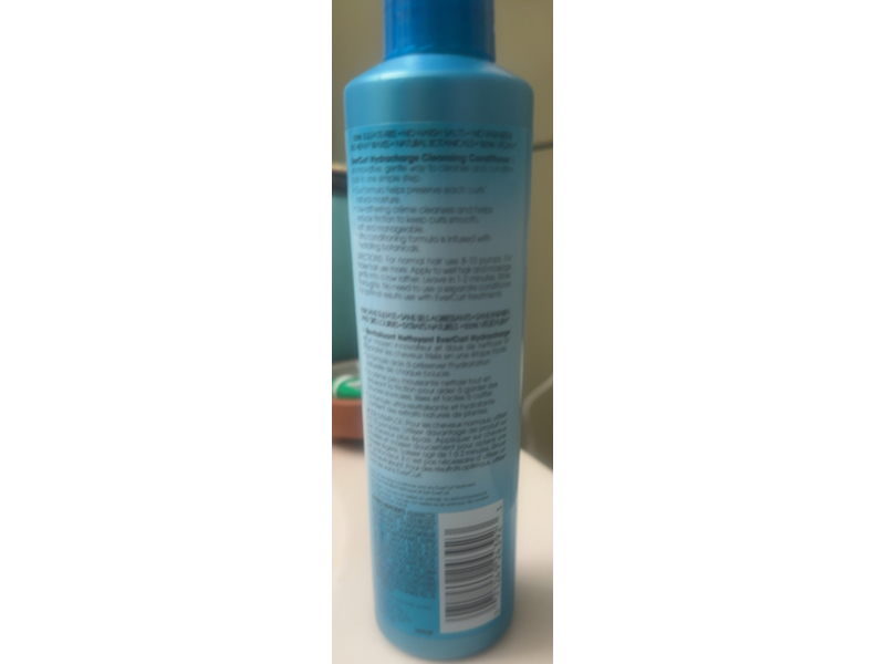 L'Oreal Paris EverCurl Hydracharge Cleansing Conditioner, 8.3 fl oz/245 mL