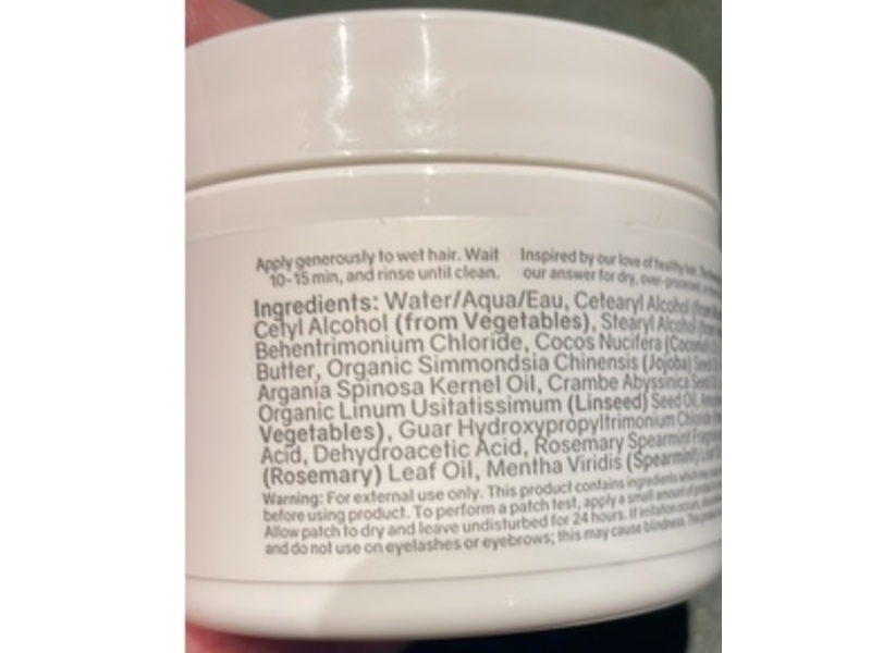 Overtone The Remedy For Fine Hair Colorless Hair Mask, 2 fl oz/60 mL