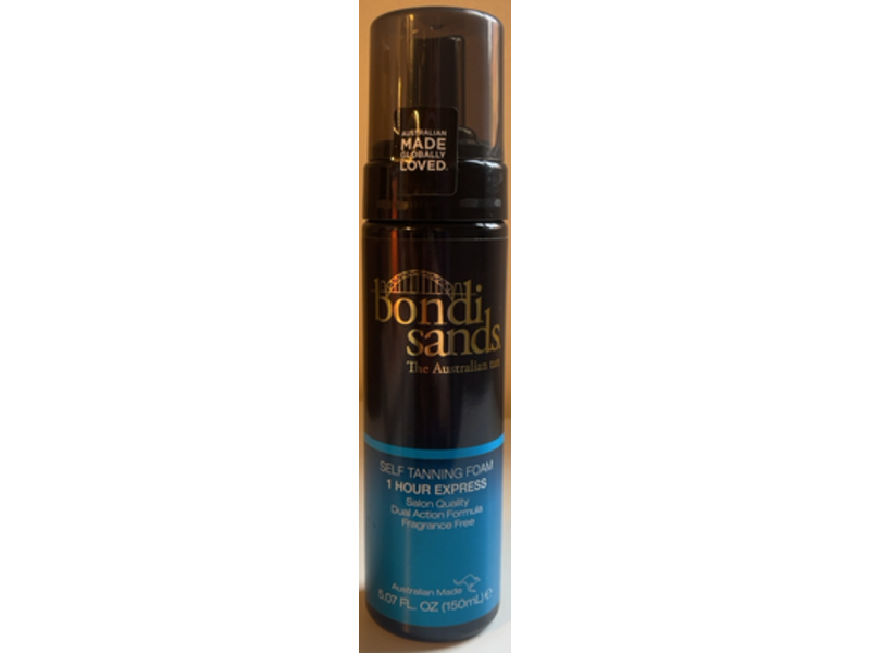 Bondi Sands Self Tanning Foam 1 Hour Express, 5.07 fl oz/150 mL