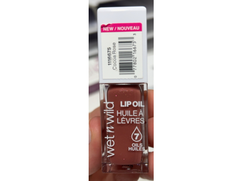 Wet n Wild Lip Oil, Cocoa Rose, 0.24 fl oz/7.11 mL