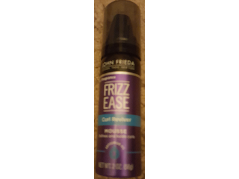 John Frieda Frizz Ease Curl Reviver Styling Mousse, 2 oz/56 g