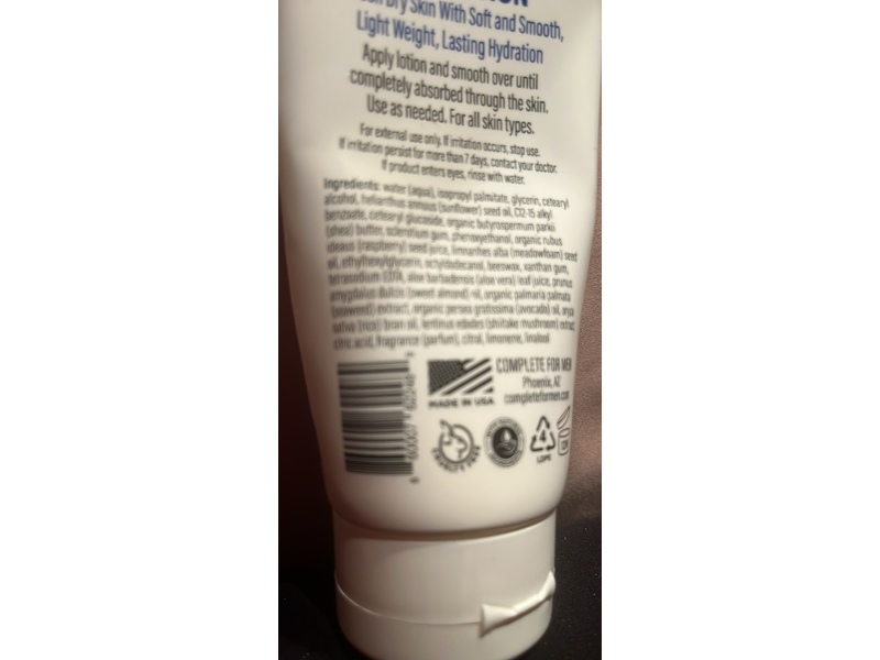 Complete For Men Body Lotion, 8 fl oz