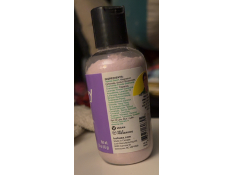 Lush Sleepy Dust Dusting Powder, Dreamy Lavender, 1.5 oz/45 g