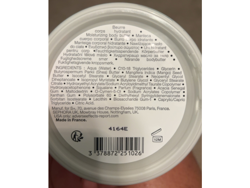 Sephora All Day Body Hydrator, Shea Butter, 400 mL