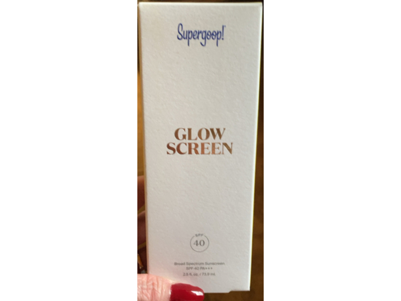 Supergoop! Glowscreen, Sunrise, SPF 40 PA +++, 2.5 fl oz/73.9 mL