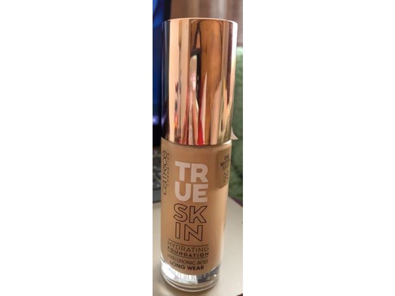 Catrice Cosmetics True Skin Hydrating Foundation, Neutral Toffee, 1.01 fl oz/30 mL