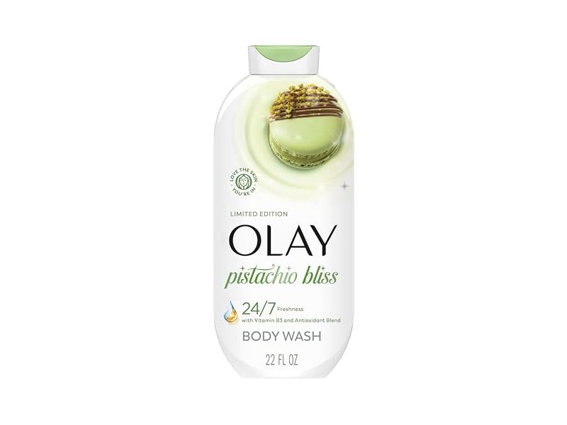 Olay Body Wash, Pistachio Bliss, 22 fl oz/650 mL