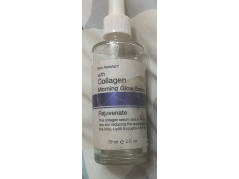Rejuvenate Skin Assistant With Collagen Morning Glow Serum, 2 fl oz/59 mL