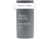 Cleo + Coco Charcoal Deodorant, Scent Free, 2.5 oz/71 g - thumbnail 1