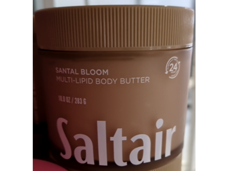 Saltair Multi-Lipid Body Butter, Santal Bloom, 10 oz/283 g