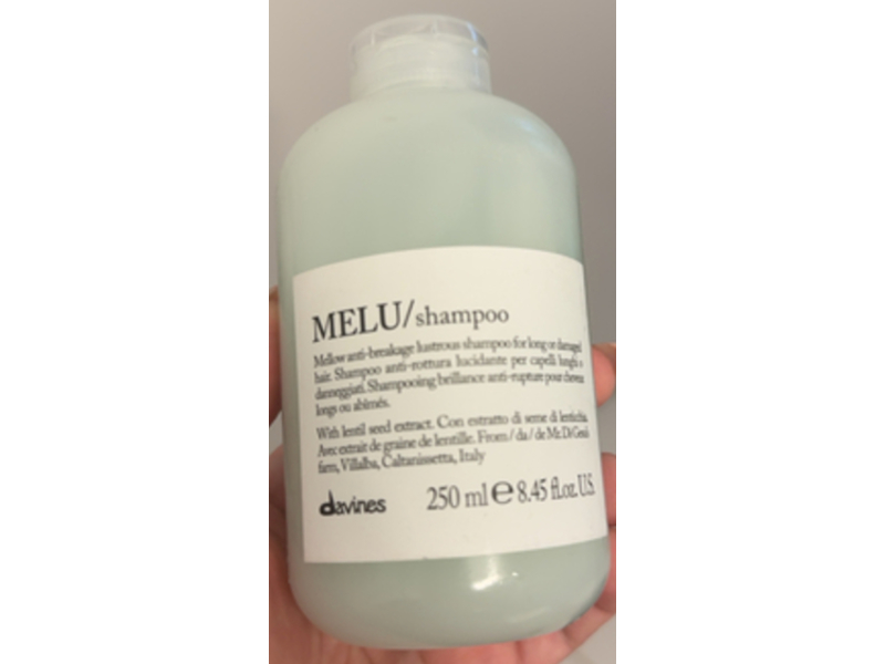 Davines Melu Shampoo, Lentil Seed Extract, 8.45 fl oz/250mL