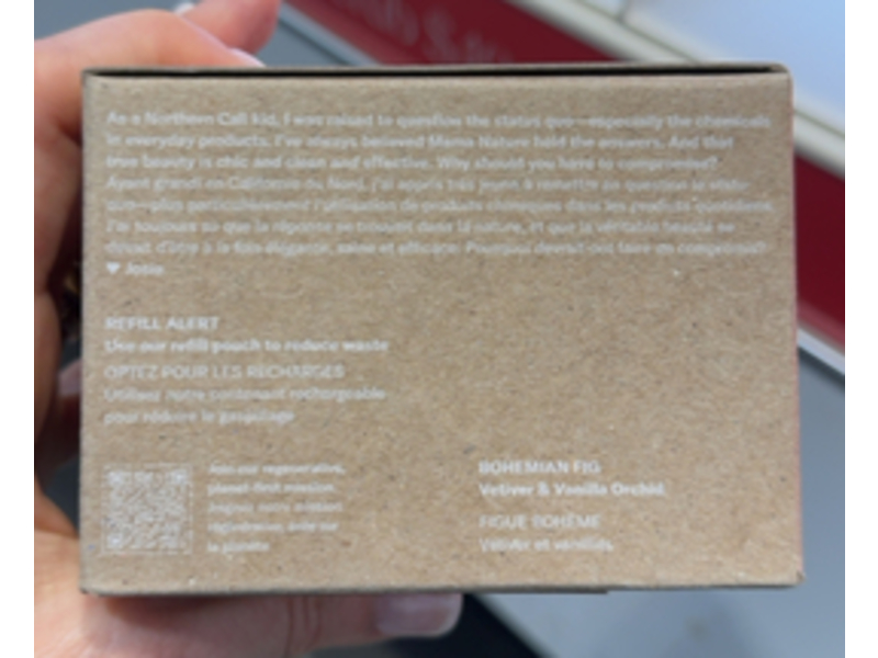 Josie Maran The Original Whipped Argan Oil Body Butter, Bohemian Fig, 6 fl oz/177 mL