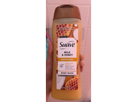 Suave Milk & Honey Body Wash, Soothing, 18 fl oz/532 mL - thumbnail 2