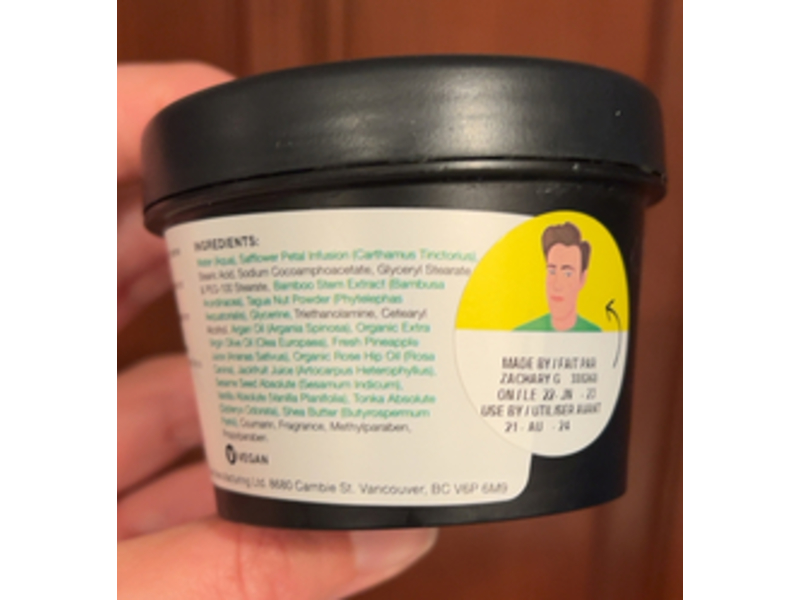 Lush Happy Skin Enzymic Facial Exfoliator, 3.5 oz/100 g