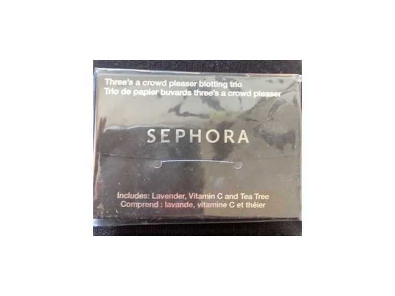 Sephora Three's A Crowd Pleaser Blotting Trio