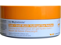 my iN.gredients Hydrogel Eye Patches, Gold + Snail Mucin, 30 Pairs - thumbnail 1